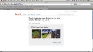 Hunch Home Page