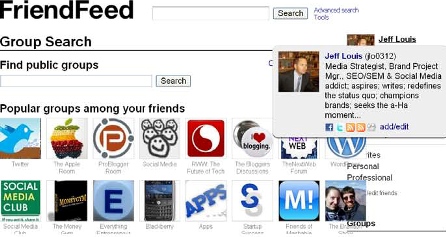 FriendFeed FriendFeed